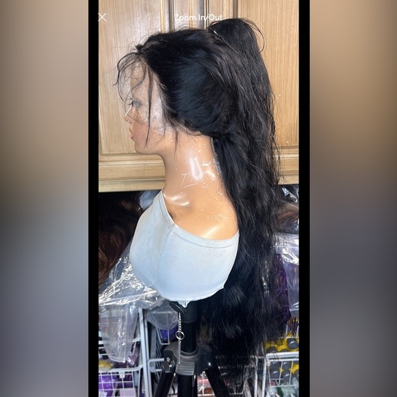 ❤️❤️Lot 2029  NEW 100% Human Hair 36”Lace Front wig this simply beautiful - Picture 5 of 12